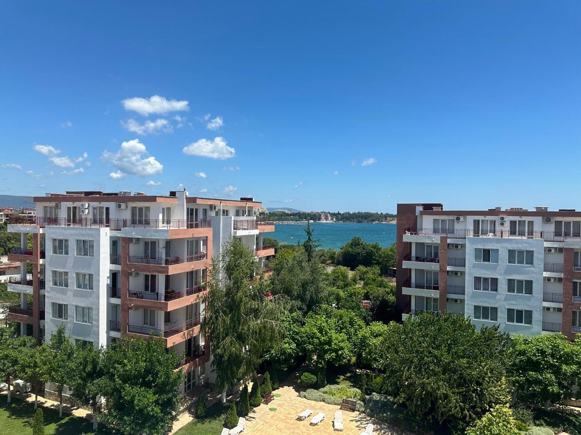 Riviera Fort Beach Apartments By Kalina Resort, Ravda Exteriér fotografie
